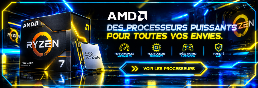 AMD Ryzen - Des processeurs puissants pour toutes vos envies