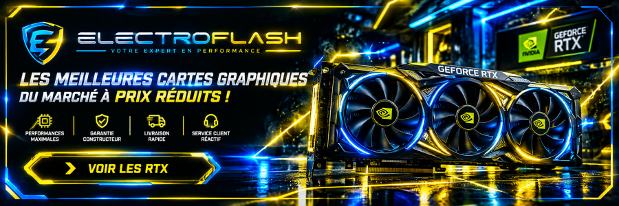 NVIDIA RTX - Les meilleures cartes graphiques du marché à prix réduits